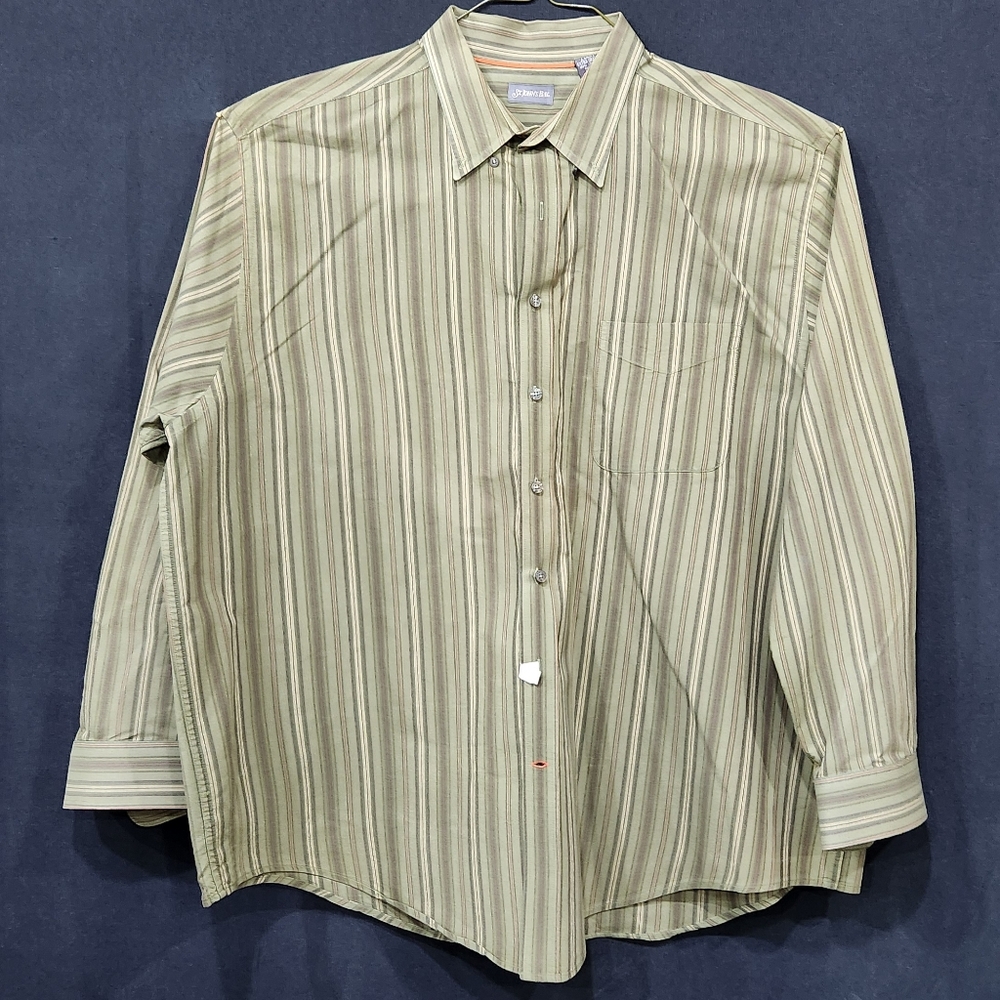 St. John's Bay L/S Button Down Shirt 2XLT